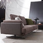 Cotton and Linen Fabric sofa set L shaped sectional couch for living room